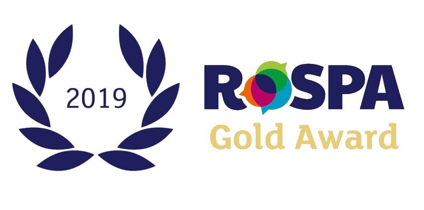 ROSPA Gold Medal Award 2019